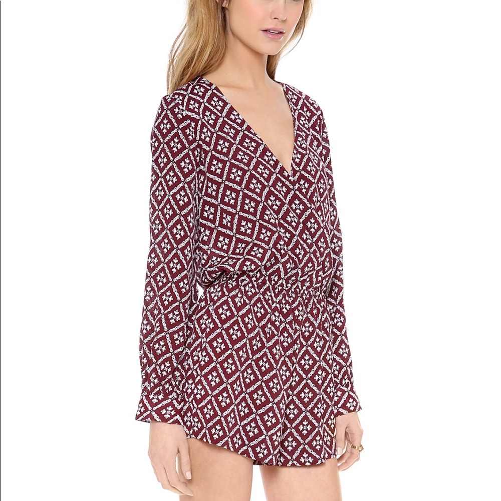 Blue Life Boho Romper